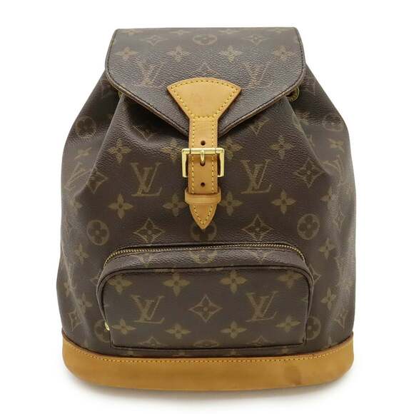 LOUIS VUITTON Authentic Brown Monogram Backpack main image 5
